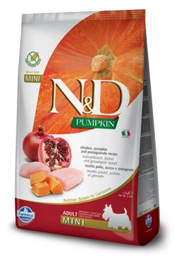 Farmina N&D Pumpkin Grain Free Canine Adult Mini Chicken&Pomegranate 2,5kg