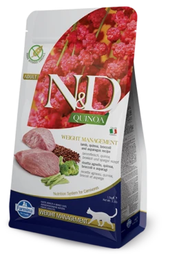 Farmina N&D Quinoa Feline Weight Management Lamb 1,5kg