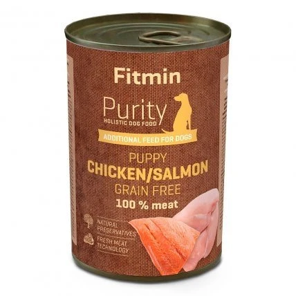Fitmin Dog Purity Puppy Saumon Avec Poulet 400g X6 4 Fitmin Dog Purity Puppy Saumon Avec Poulet 400g X6 – Image 2