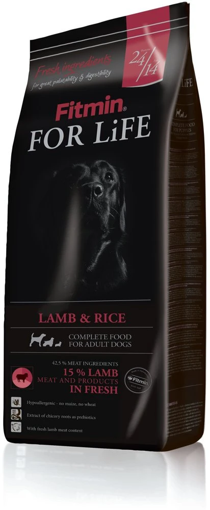 Fitmin For Life Agneau Et Riz 3kg 3 Fitmin For Life Agneau Et Riz 3kg