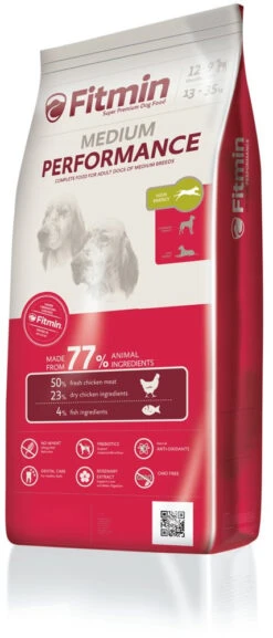 Fitmin Medium Performance Poulet 15kg + Surprise Gratuite Pour Votre Chien -ROYAL CANIN Soldes Magasin fre pl Fitmin Medium Performance poulet 15kg 16566 1