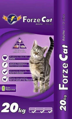 Forzecat 60% Viande Et Poisson. Sans OGM 20kg