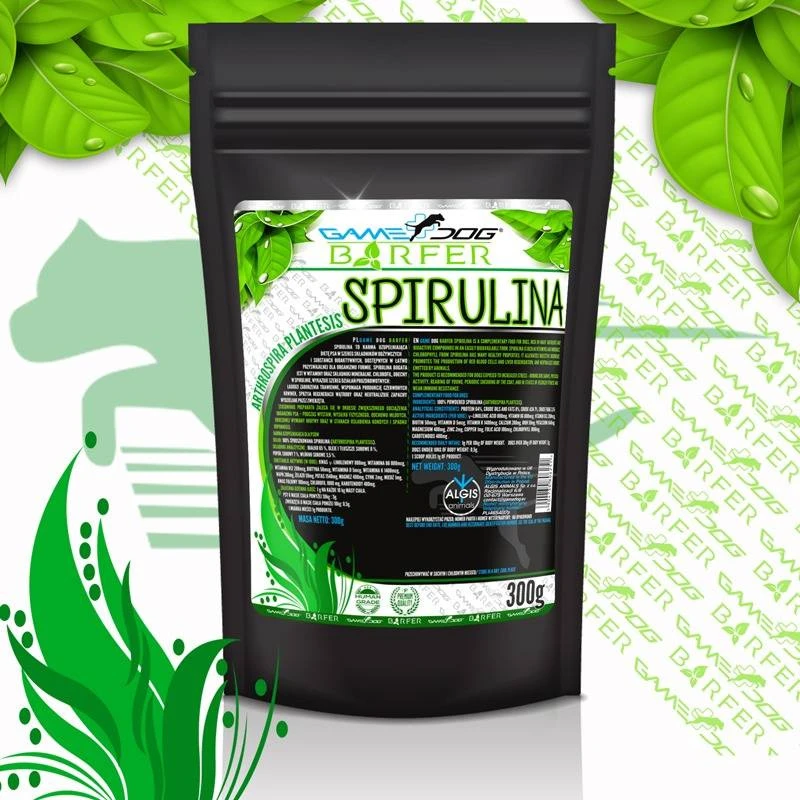 GAME DOG BARFER Spiruline 300g 3 GAME DOG BARFER Spiruline 300g