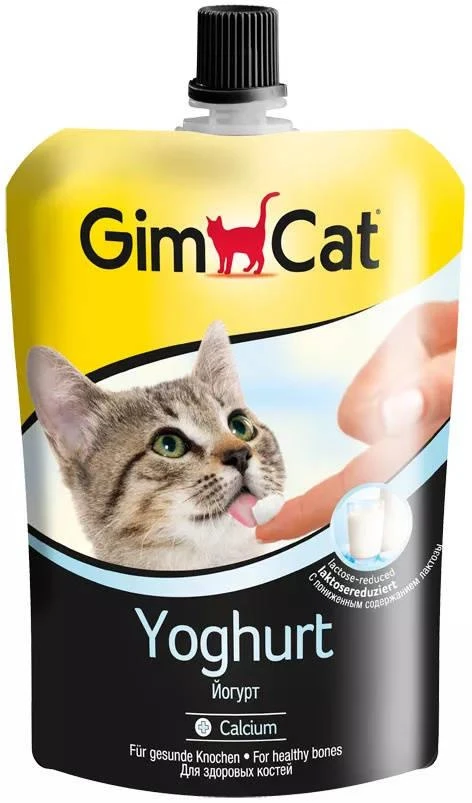 GIMCAT YOGURT Pour Chats 150g X12 3 GIMCAT YOGURT Pour Chats 150g X12