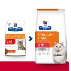 Hills HILL'S PD Prescription Diet Feline C/d Poulet Stress Urinaire 3kg