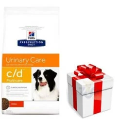 Hills Hill's PD Prescription Diet Canine C/d Urinary Care 12kg+ Surprise Pour Votre Chien GRATUITE !