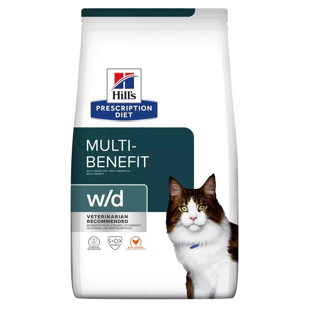 Hills Hill's PD Prescription Diet Feline W/d Poulet 1,5kg 3 Hills Hill's PD Prescription Diet Feline W/d Poulet 1,5kg