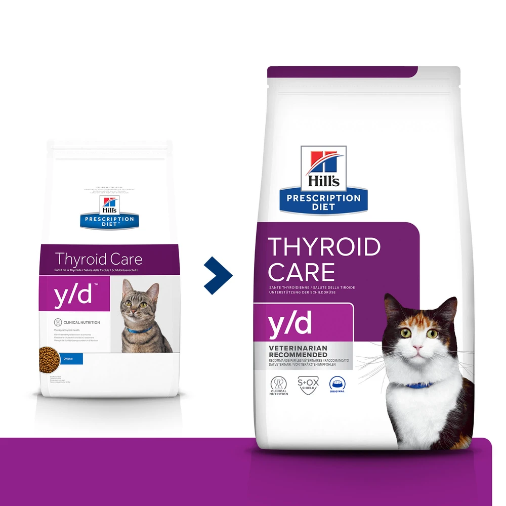 Hills Hill's PD Prescription Diet Feline Y/d 1,5kg 3 Hills Hill's PD Prescription Diet Feline Y/d 1,5kg