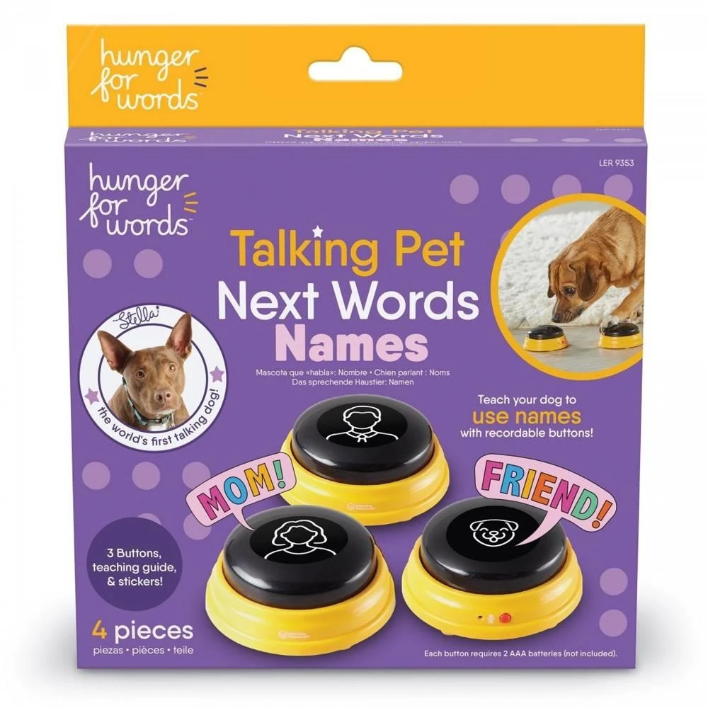 Hunger For Words TALKING PET NEXT WORDS NAMES 4 Hunger For Words TALKING PET NEXT WORDS NAMES – Image 2