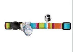 Hunter Glossy Stripes Collier Pour Chat 19-34cm