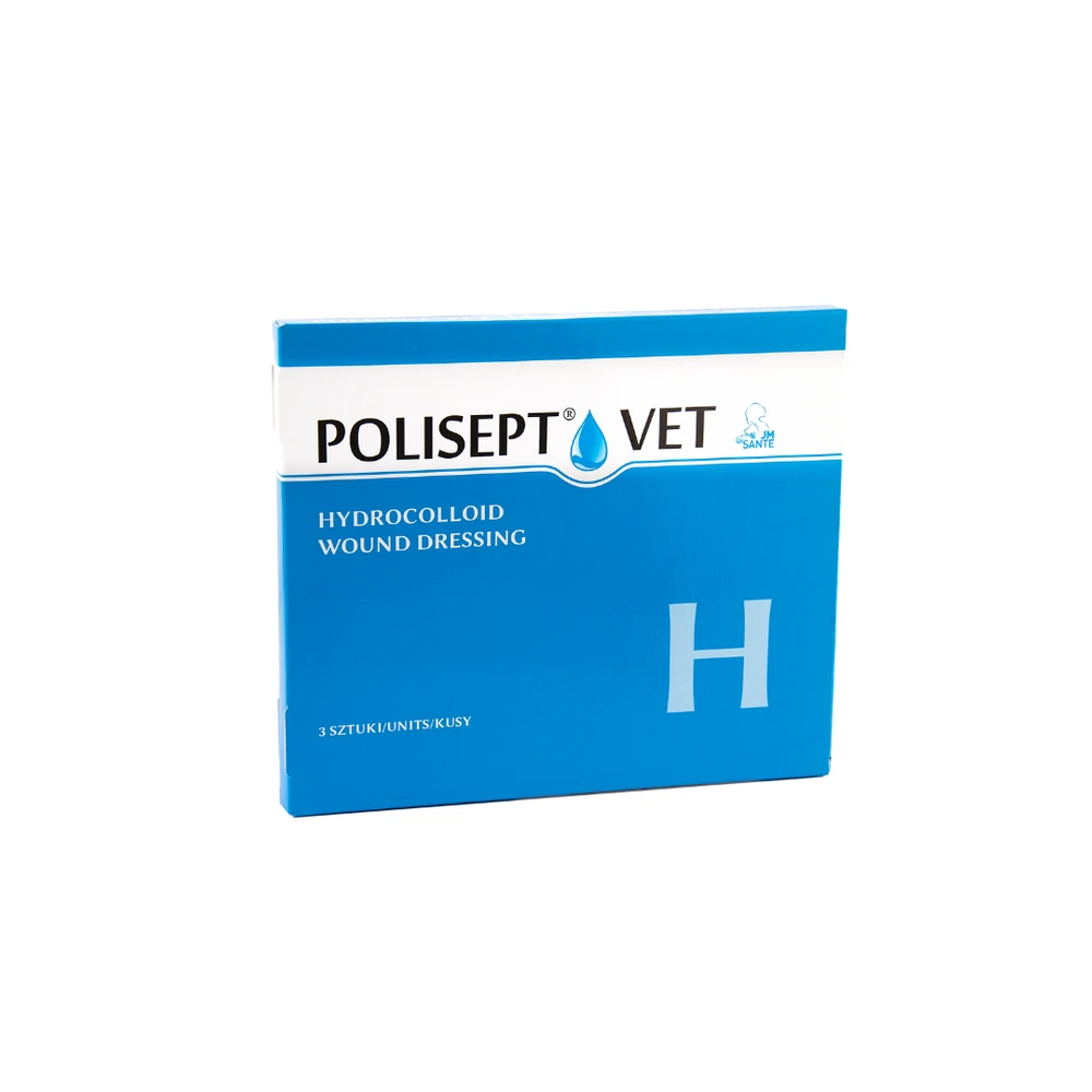 JM SANTE Polisept Vet H-Hydrocolide Pansement Pour Chiens Et Chats-3pcs 3 JM SANTE Polisept Vet H-Hydrocolide Pansement Pour Chiens Et Chats-3pcs