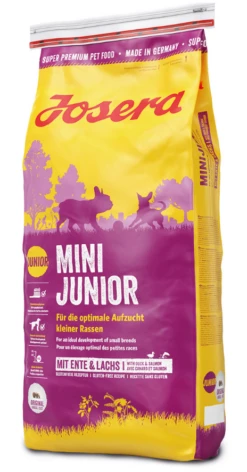 JOSERA Mini Junior 15kg + Surprise Pour Votre Chien GRATUITES ! -ROYAL CANIN Soldes Magasin fre pl Josera Mini Junior 15kg 9347 1