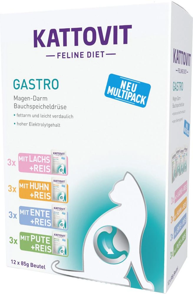 Kattovit- Multipack Gastro - 12x85g 3 Kattovit- Multipack Gastro - 12x85g