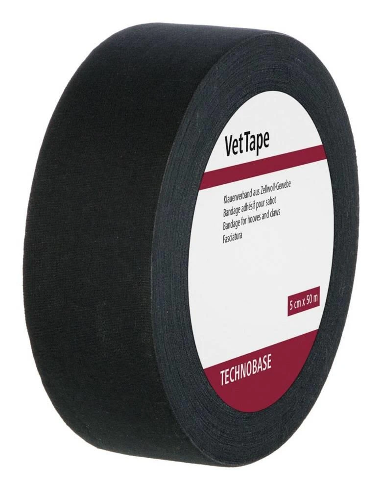 Kerbl Pansement Pour Sabots VetTape, Auto-adhésif, 50 M X 50 Mm, Noir 3 Kerbl Pansement Pour Sabots VetTape, Auto-adhésif, 50 M X 50 Mm, Noir