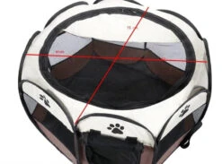 LODGE PLIANT POUR CHAT - MARRON 91x91x58cm -ROYAL CANIN Soldes Magasin fre pl LODGE PLIANT POUR CHAT MARRON 91x91x58cm 21463 2