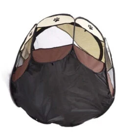 LODGE PLIANT POUR CHAT - MARRON 91x91x58cm -ROYAL CANIN Soldes Magasin fre pl LODGE PLIANT POUR CHAT MARRON 91x91x58cm 21463 3