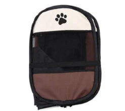 LODGE PLIANT POUR CHAT - MARRON 91x91x58cm -ROYAL CANIN Soldes Magasin fre pl LODGE PLIANT POUR CHAT MARRON 91x91x58cm 21463 4