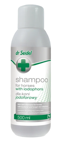 Laboratoire DermaPharm Dr Seidel Shampooing Iodophor Pour Chevaux 0.5l
