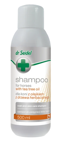 Laboratoire DermaPharm Laboratoire Dr Seidel Shampooing Pour Chevaux à L'huile D'arbre à Thé 0.5l