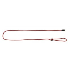 Laisse KERBL GoLeyGo Avec Adaptateur, Rouge, 12mm X 140-200cm, M, Max.15kg