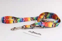 Laisse Réglable DogStuffs - Pixels 25mm/220cm -ROYAL CANIN Soldes Magasin fre pl Laisse reglable DogStuffs Pixels 25mm 220cm 27632 3