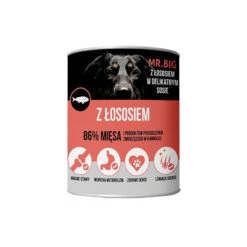 Mr.BIG Morceaux En Sauce Au Saumon 10x400g Pour Chiens -ROYAL CANIN Soldes Magasin fre pl Mr BIG morceaux en sauce au saumon 400g pour chiens 28717 1