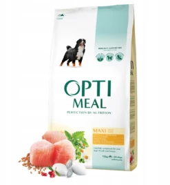 OPTIMEAL Adulte Chien Grande Race Avec Poulet 12kg