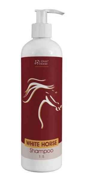 OVER HORSE Shampooing Pour Chevaux Blanc 400ml 3 OVER HORSE Shampooing Pour Chevaux Blanc 400ml