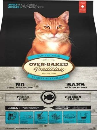Oven Baked Tradition Cat Food Adults Of All Life Style With Fish Au Poisson 2,27kg 3 Oven Baked Tradition Cat Food Adults Of All Life Style With Fish Au Poisson 2,27kg