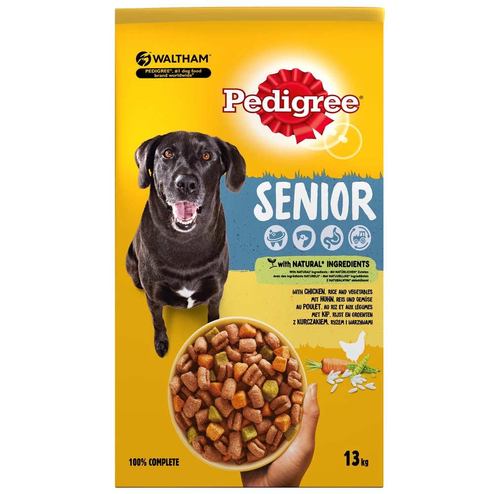 PEDIGREE Senior 13kg - Croquettes Pour Chien Avec Du Poulet 3 PEDIGREE Senior 13kg - Croquettes Pour Chien Avec Du Poulet