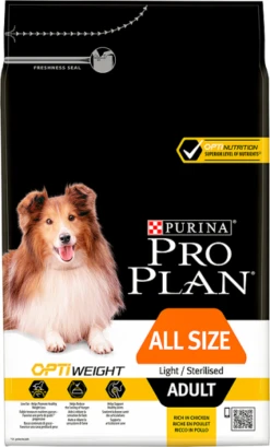 PURINA PRO PLAN PRO PLAN Light Sterilised All Sizes Croquettes Pour Chiens Adultes Riches En Poulet 14kg -ROYAL CANIN Soldes Magasin fre pl PRO PLAN Light Sterilised All Sizes Croquettes pour chiens adultes riches en poulet 14kg 8522 2