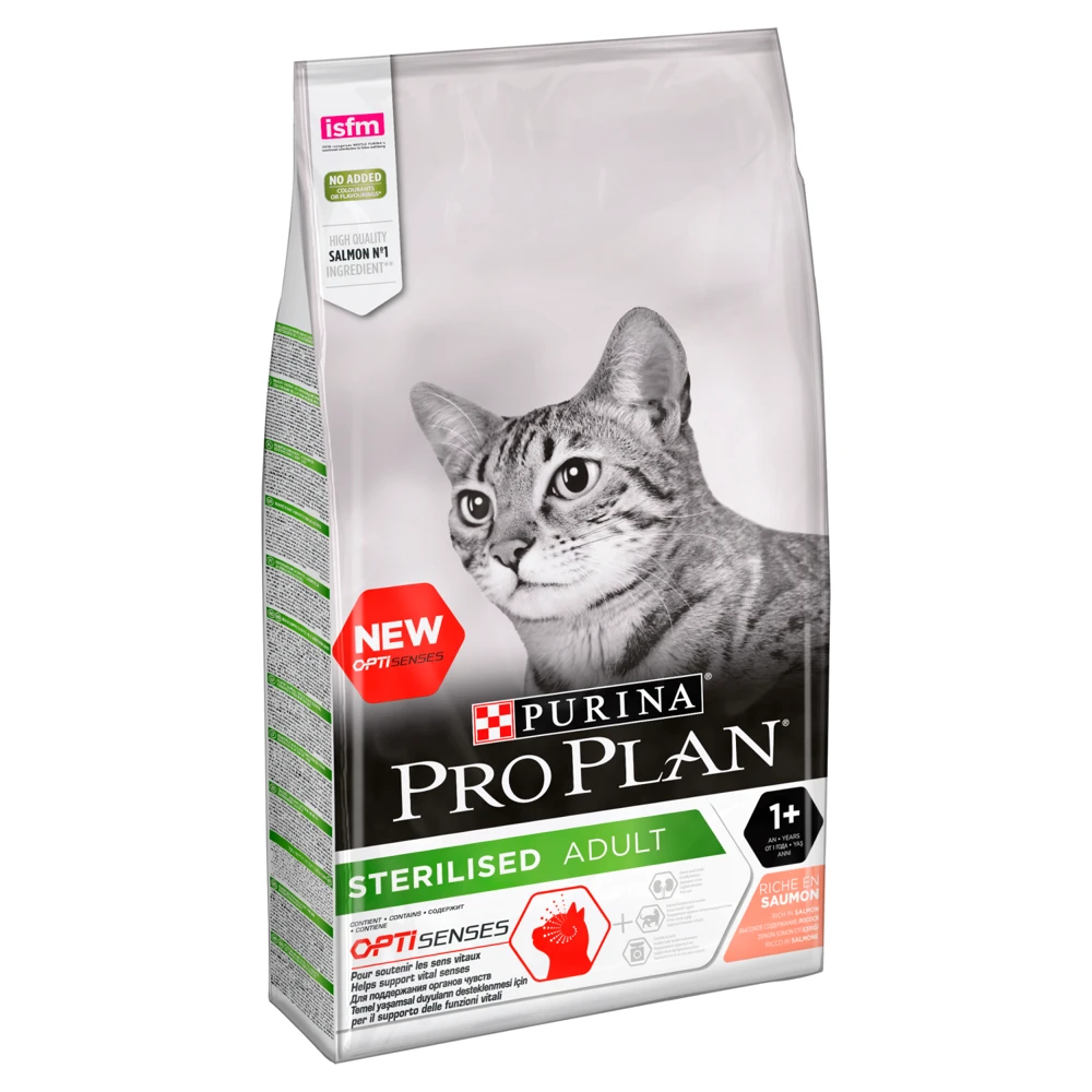 PURINA PRO PLAN PRO PLAN Sterilised Vital Functions Croquettes Pour Chat Riches En Saumon 1.5kg 4 PURINA PRO PLAN PRO PLAN Sterilised Vital Functions Croquettes Pour Chat Riches En Saumon 1.5kg – Image 2