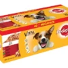 Pedigree Croquettes Humides En Gelée Pour Chiens Adultes Saveurs Variées (boeuf, Poulet, Agneau, Volaille) 40x100g -ROYAL CANIN Soldes Magasin fre pl Pedigree Croquettes humides en gelee pour chiens adultes Saveurs variees boeuf poulet agneau volaille 40x100g 10101 1