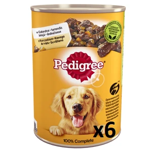 Pedigree Nourriture Humide Pour Chiens Adultes Avec Poulet Et Légumes En Gelée 6 X 400g 3 Pedigree Nourriture Humide Pour Chiens Adultes Avec Poulet Et Légumes En Gelée 6 X 400g