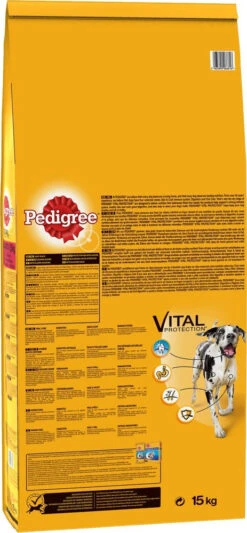 Pedigree Nourriture Sèche Pour Races De Chiens Grands Et Géants Avec Bœuf Et Riz 15kg 11 Pedigree Nourriture Sèche Pour Races De Chiens Grands Et Géants Avec Bœuf Et Riz 15kg -ROYAL CANIN Soldes Magasin fre pl Pedigree Nourriture seche pour races de chiens grands et geants avec boeuf et riz 15kg 15755 4