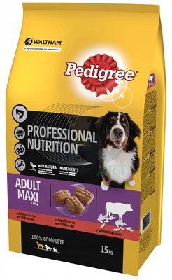 Pedigree Nourriture Sèche Pour Races De Chiens Grands Et Géants Avec Bœuf Et Riz 15kg 3 Pedigree Nourriture Sèche Pour Races De Chiens Grands Et Géants Avec Bœuf Et Riz 15kg