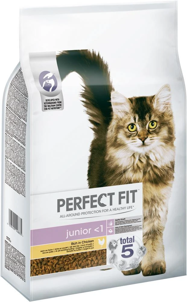 Perfect Fit™ - Aliment Complet Sec Pour Chatons De Moins De 1 An, Riche En Poulet 7kg. 3 Perfect Fit™ - Aliment Complet Sec Pour Chatons De Moins De 1 An, Riche En Poulet 7kg.