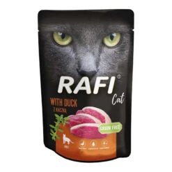 RAFI Cat Adult Avec Canard 100g X12 -ROYAL CANIN Soldes Magasin fre pl RAFI Cat Adult avec canard 100g 24903 1
