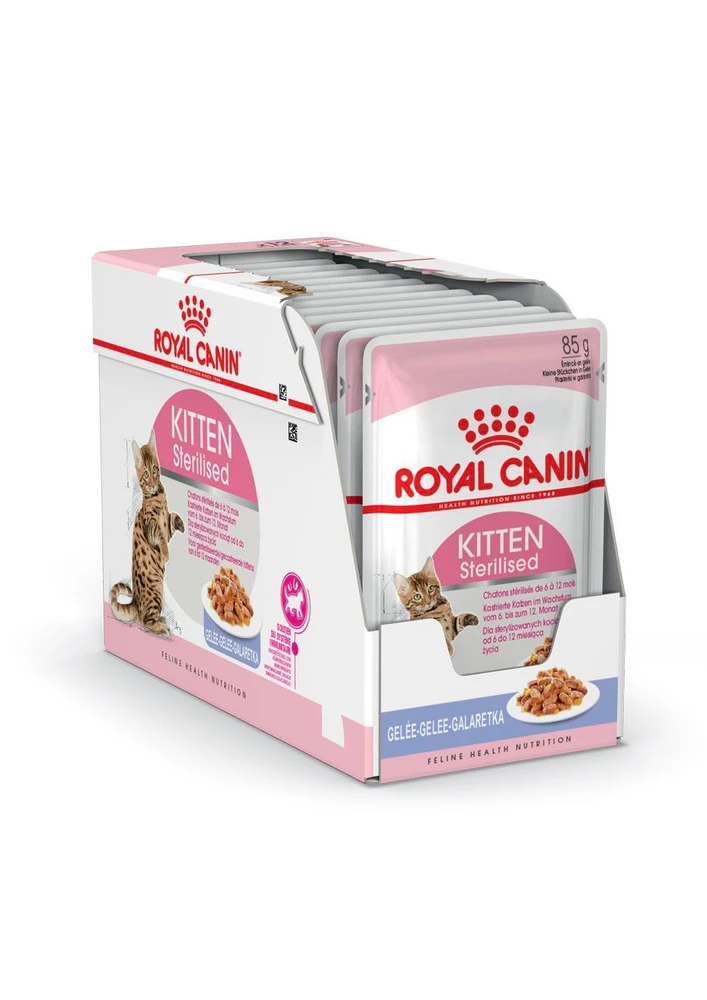 ROYAL CANIN Kitten Sterilised 12x85g 8 ROYAL CANIN Kitten Sterilised 12x85g – Image 6