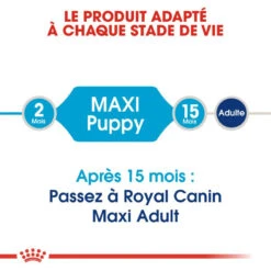 ROYAL CANIN Maxi Puppy 4kg -ROYAL CANIN Soldes Magasin fre pl ROYAL CANIN Maxi Puppy 4kg 16201 5