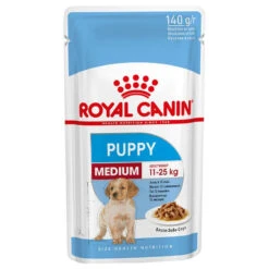 ROYAL CANIN Medium Puppy 10x140g -ROYAL CANIN Soldes Magasin fre pl ROYAL CANIN Medium Puppy 10x140g 9819 2