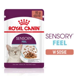 ROYAL CANIN Sensory Feel Aliments Humides, Morceaux En Sauce 12x85g -ROYAL CANIN Soldes Magasin fre pl ROYAL CANIN Sensory Feel aliments humides morceaux en sauce 12x85g 25359 3