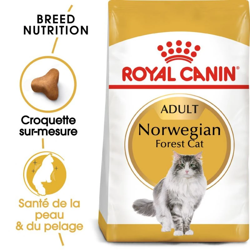 Royal Canin Norwegian Forest Cat Adult 400g 3 Royal Canin Norwegian Forest Cat Adult 400g