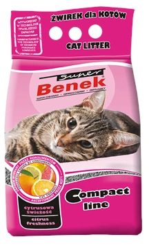 SUPER BENEK Litière Compacte Fraîcheur D'agrumes 10l 3 SUPER BENEK Litière Compacte Fraîcheur D'agrumes 10l