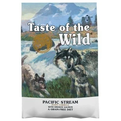 TASTE OF THE WILD PUPPY Pacific Stream Au Saumon Sans Céréales Pour Chiot 2kg+Surprise Gratuit Pour Chien 3 TASTE OF THE WILD PUPPY Pacific Stream Au Saumon Sans Céréales Pour Chiot 2kg+Surprise Gratuit Pour Chien