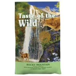 TASTE OF THE WILD Rocky Mountain Sans Céréales Pour Chat Et Chaton 6,6kg+Surprise Gratuit Pour Chat