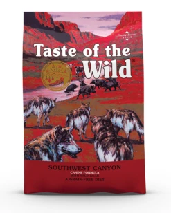 TASTE OF THE WILD Southwest Canyon Sans Céréales Au Sanglier Pour Chien 12,2kg+Surprise Gratuite Pour Chien -ROYAL CANIN Soldes Magasin fre pl TASTE OF THE WILD Southwest Canyon Sans Cereales au Sanglier pour chien 12 2kg 12184 1