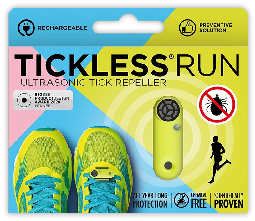 Tickless Run UV Jaune 3 Tickless Run UV Jaune