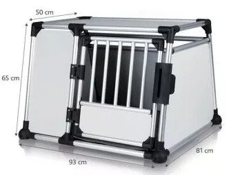 Trixie Transporteur En Aluminium L 93x65x81cm 3 Trixie Transporteur En Aluminium L 93x65x81cm