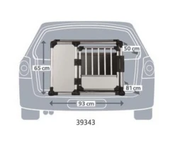 Trixie Transporteur En Aluminium L 93x65x81cm 10 Trixie Transporteur En Aluminium L 93x65x81cm -ROYAL CANIN Soldes Magasin fre pl Trixie Transporteur en aluminium L 93x65x81cm 10736 2